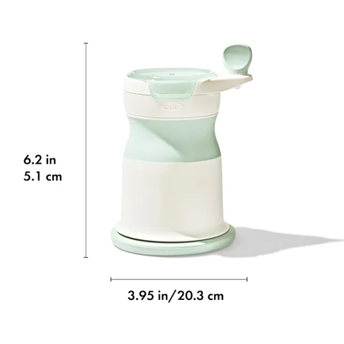 Vista 5 de OXO Tot Molino de alimentos para bebés Mash Maker - Opal