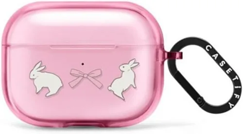 Vista 68 de CASETiFY Impact Airpods Pro (1ª/2ª) - Funda con anillo, color negro