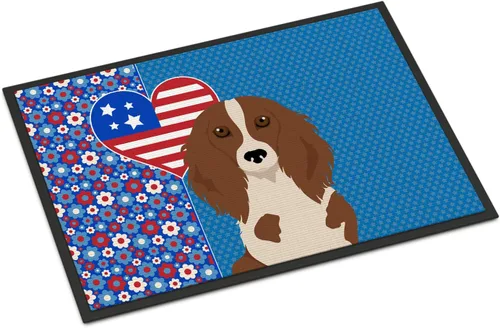 Vista 49 de Caroline's Treasures WDK5119JMAT Airedale Terrier USA - Tapete para interiores o exteriores, 24 x 36 pulgadas, tapete para puerta delantera