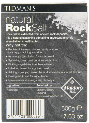 Vista 2 de Sal de roca natural - 3 x 17.7 oz