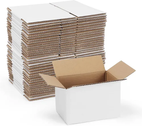 Vista 19 de Paquete de 40 cajas de envío pequeñas de 8 x 6 x 6 pulgadas