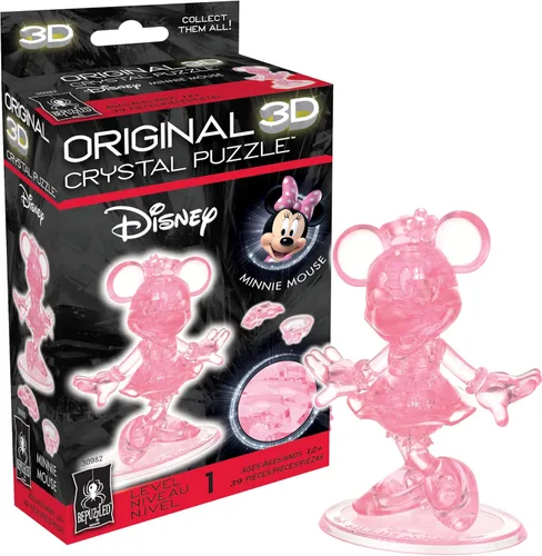 Vista 10 de BePuzzled Puzle de cristal 3D original de Disney Mickey Mouse, para mayores de 12 años
