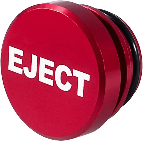 Vista 2 de Enchufe de Repuesto de Aluminio Billet para Encendedor de Cigarrillos de Automóvil, Botón de Presión Universal EJECT se Ajusta a la Mayoría