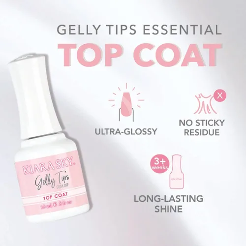 Vista 2 de KIARA SKY Gelly Tip Top Coat GE04