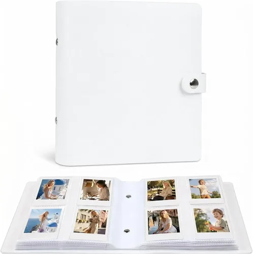 Vista 10 de Álbum de fotos instantáneas de 256 bolsillos para Fujifilm Instax Mini 12 11 9 8+ 8 99 40 EVO LiPlay película instantánea, compatible con cámaras