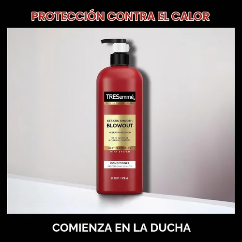 Vista 4 de TRESemmé Acondicionador suave de queratina 28 oz 4 ct