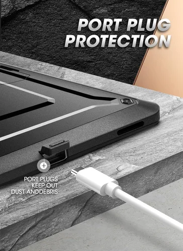 Vista 4 de SUPCASE Funda para Samsung Galaxy Tab S10 / S9 / S8 Ultra con soporte Protector de pantalla integrado, soporte para bolígrafo S, cubierta resistente