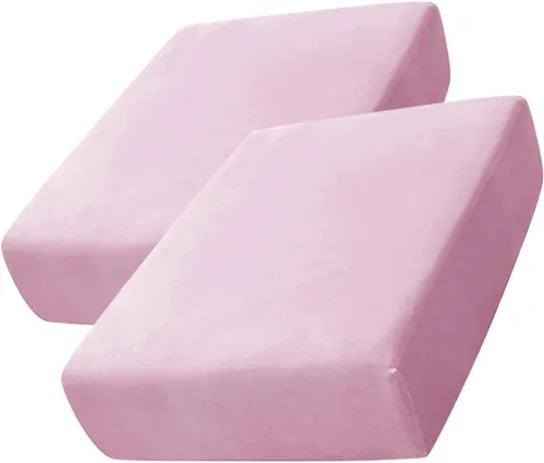 Vista 22 de CONRUSER Funda de cojín elástica de terciopelo suave, funda de cojín de felpa de terciopelo suave, fundas de sofá, protector de muebles con parte