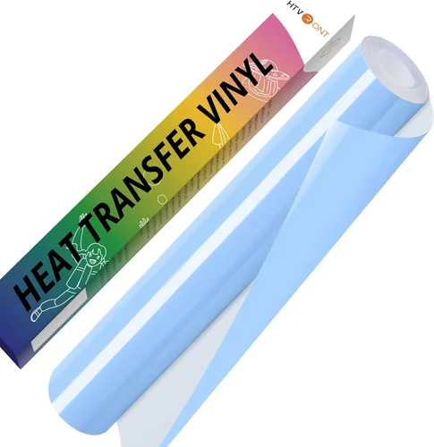 Vista 11 de HTVRONT Paquete de 14 vinilos de transferencia de calor HTV - Rollo de vinilo HTV de 12 pulgadas x 3 pies