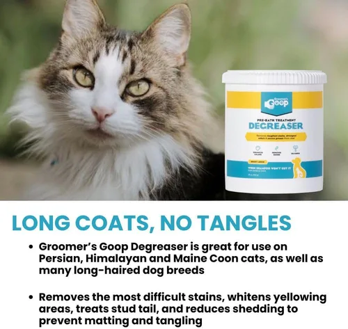 Vista 5 de Groomer's Goop Desengrasante para mascotas antes del baño (28 oz)