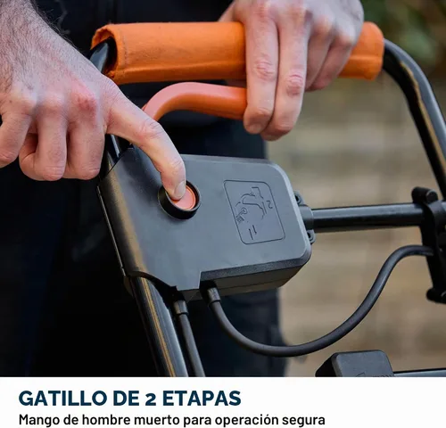 Vista 7 de Placa Compactadora Eléctrica Evolution Hulk - Ideal para Nivelar Pavimento, Preparación de Terreno de Césped Artificial, Patio, Bloques, Arena