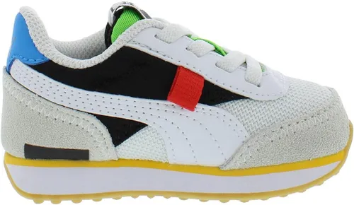 Vista 3 de PUMA Tenis unisex con cierre alternativo para niños Future Rider