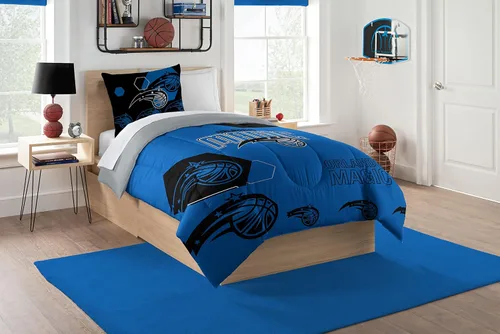 Vista 44 de Northwest NBA Unisex-Adult Comforter and Sham Set Golpe inverso