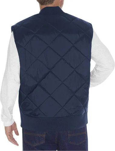 Vista 2 de dickies Chaleco de nailon acolchado estilo diamante, para hombre