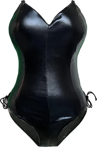 Vista 4 de Hanchengshangwu Disfraz de conejito para mujer disfraz de cosplay de una pieza
