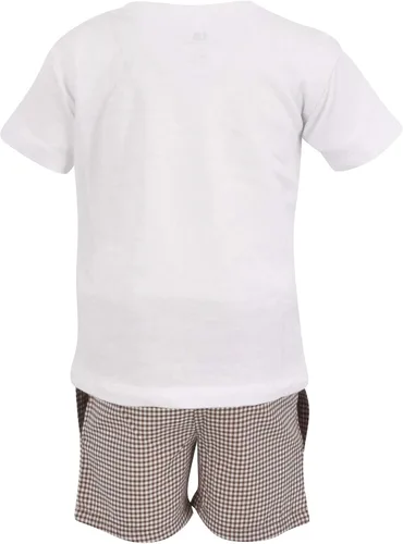 Vista 2 de Unique Baby Conjunto de ropa de Acción de Gracias de 2 piezas para niños Dar gracias Bro