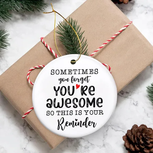 Vista 3 de Regalos inspiradores para mujeres, hombres, adornos de Navidad, cumpleaños, regalos inspiradores para amigos, compañeros de trabajo, ideas de regalo