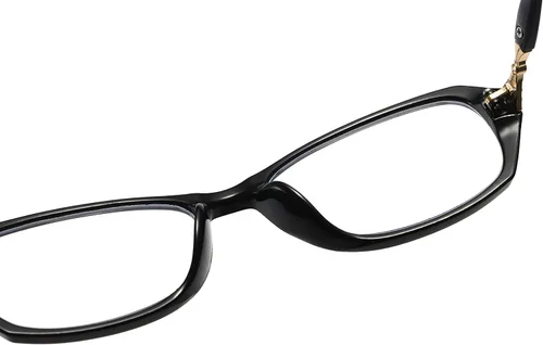Vista 6 de B&Q 4 pares de lentes de lectura para mujer, marco ovalado, bloqueo de luz azul, estilo clásico