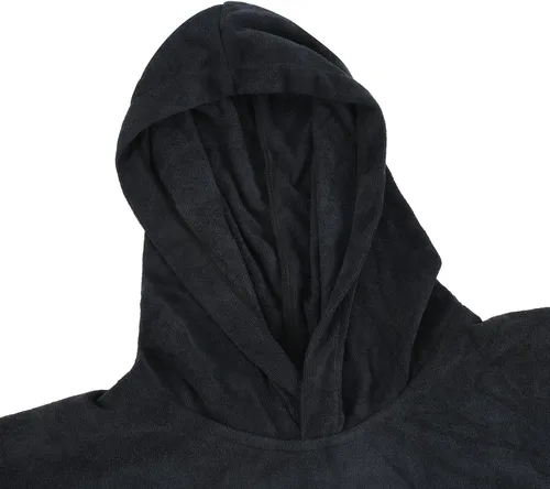 Vista 5 de Tirrinia Toalla cambiadora de poncho de surf con capucha, traje de neopreno de microfibra de secado rápido para surf, playa, natación, piscina