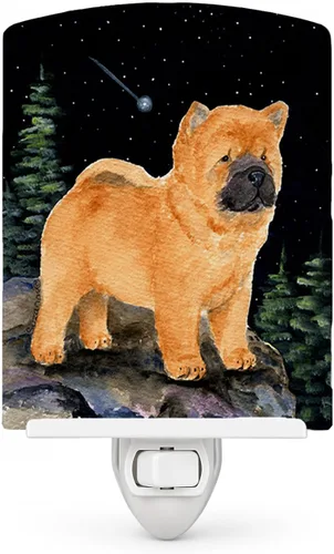 Vista 32 de Tesoros de la Caroline Noche estrellada Chihuahua Luz, 6" x 4," Multicolor Chihuahua 08