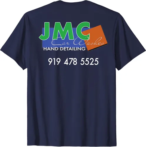 Vista 2 de Camiseta JMC CarWash, Azul