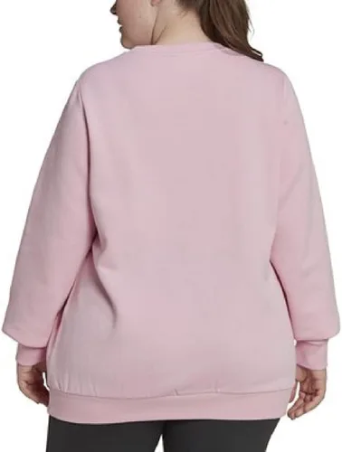 Vista 82 de adidas Sudadera Essentials de forro polar con 3 rayas para mujer