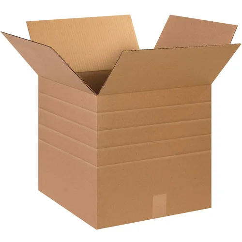 Vista 6 de Box USA Cajas de envío de doble pared medianas de 15 pulgadas de largo x 15 pulgadas de ancho x 15 pulgadas de alto, paquete de 15 cajas de cartón