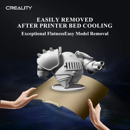 Vista 8 de Placa PEI Oficial de Creality con Adhesivo para Creality Ender 3/Ender 3 Pro/Ender 3 V2/Ender 3 S1/Ender 3 S1 Pro/Ender 3 Neo/Ender 3 V2 Neo/Ender