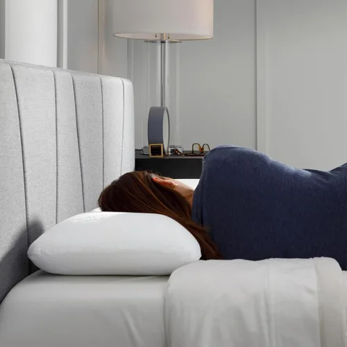 Vista 15 de Tempur-Pedic Almohada Symphony de Espuma Viscoelástica Sensación Suave de Lujo, Estándar, Blanco