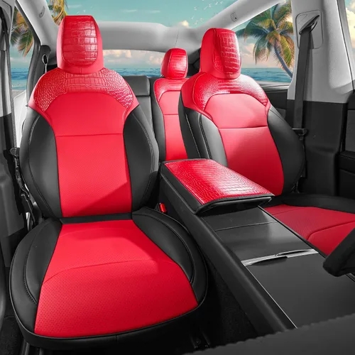 Vista 9 de Funda de asiento para Tesla Modelo Y Juniper 2025+
