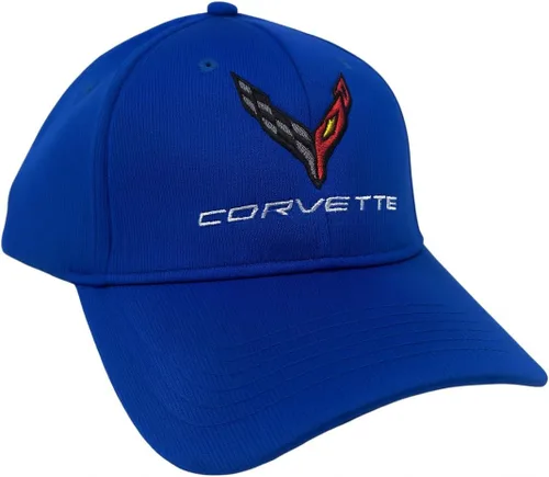 Vista 8 de C8 Jersey Mesh Performance Cap - Gorra Corvette de próxima