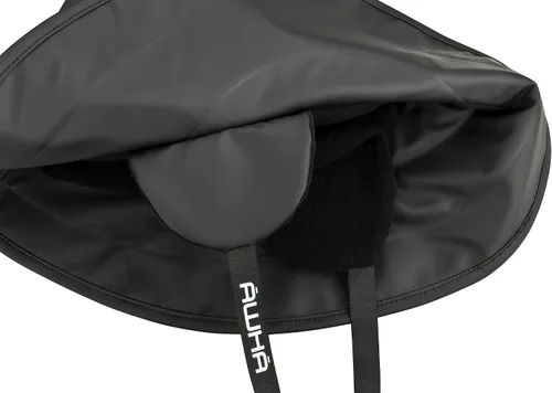 Vista 4 de AWHA Souwester, sombrero de lluvia, gorra impermeable con ala ancha y orejeras