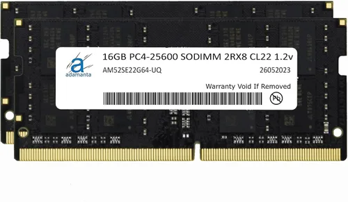 Vista 6 de Adamanta 16 GB (1x16GB) de memoria para laptop DDR4 2133 Mhz PC4-17000 SODIMM 2Rx8 CL15 1,2 V Notebook DRAM RAM