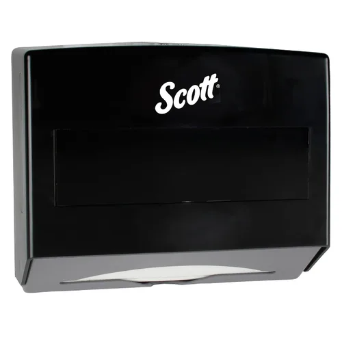 Vista 4 de Scott Professional Scottfold - Dispensador de toallas de papel plegado, color negro (09215)