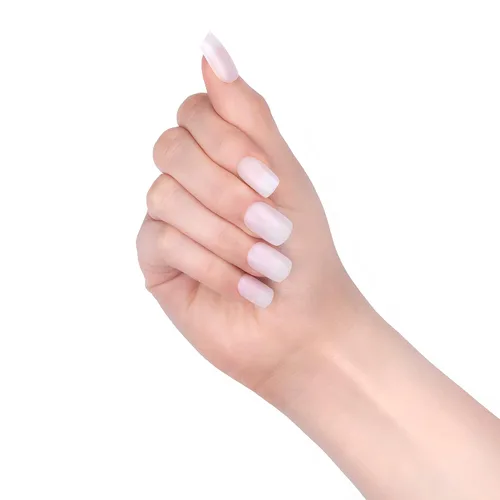 Vista 2 de Ardell Nail Addict - Kit de uñas artificiales a presión, uñas postizas largas naturales, transparentes brillantes, 24 extensiones de uñas