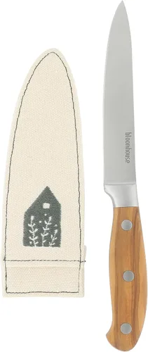 Vista 4 de Bloomhouse - Dos veces Oprah's Favorite Things Ganador - Cuchillo de cocina de 5 pulgadas con hoja de acero inoxidable alemán con mango de madera