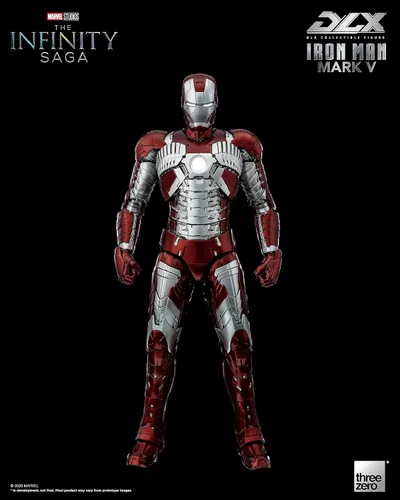 Vista 11 de Marvel Studios: The Infinity Saga DLX Iron Man Mark 5 Figura coleccionable