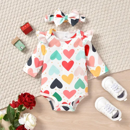 Vista 56 de Aalizzwell Conjunto de mameluco acanalado para bebé recién nacido prematuro para otoño e invierno