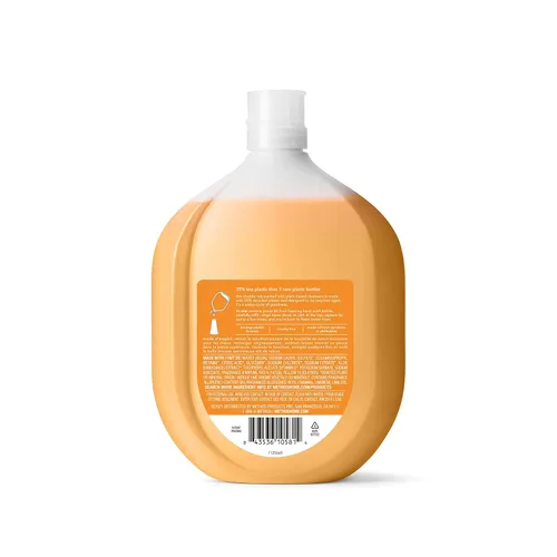 Vista 2 de Method Repuesto de jabón de manos espumoso, jengibre naranja, botella reciclable, fórmula biodegradable, 28 onzas líquidas (paquete de 4)