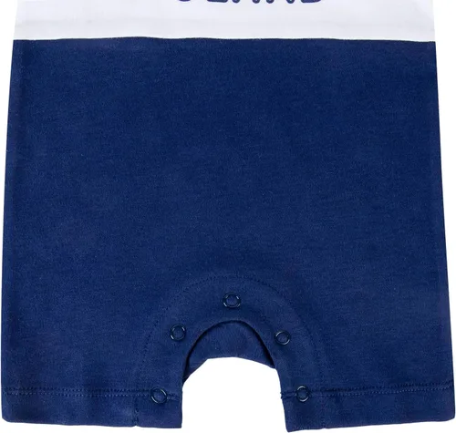 Vista 5 de Cnins Camiseta de fútbol para niños pequeños de 0 a 24 M para fanáticos de los deportes, camiseta de fútbol para niñas recién nacidas, mameluco