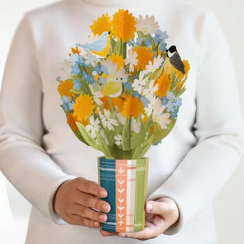 Vista 11 de Lovepop Ramo de Flores de Papel Desenfundable de Todos los Días para Ella y Él - Tarjetas de Felicitación 3D para Niños, Niñas, Hombres, Mujeres