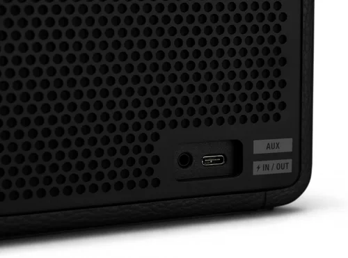 Vista 10 de Marshall Middleton - Parlante Bluetooth portátil, color negro y latón Crema