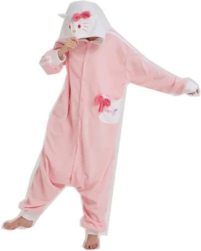 Vista 6 de Eonxius Magic Novelty - Pijama de una pieza con capucha para mujer