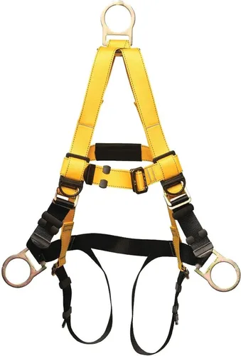 Vista 3 de Arnés Serie 1, XS-S, Pecho PT, Piernas TB, 3-D (Dorsal, Lado)