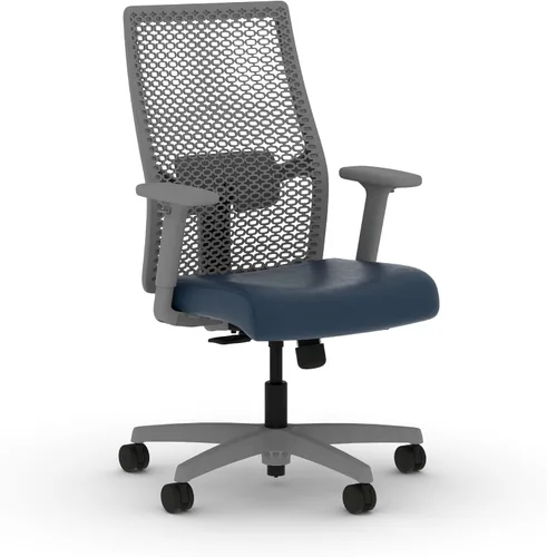 Vista 15 de HON Ignition 2.0 ReActiv - Silla de oficina ergonómica, silla de escritorio de malla con soporte lumbar, inclinación de sincronización avanzada