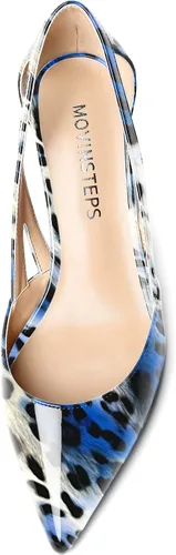 Vista 3 de Zapatos de tacón medio para mujer, con puntera puntiaguda, de 2.5 pulgadas