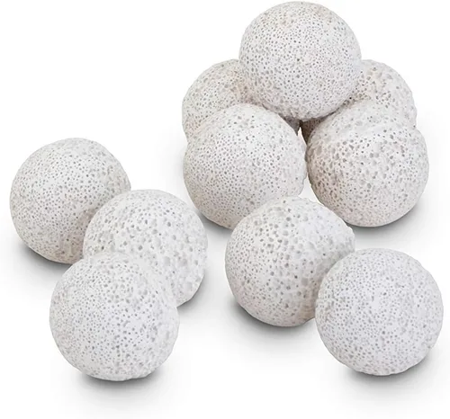 Vista 2 de CerMedia MarinePure Filtro biológico de esfera de 1.5 pulgadas para acuarios marinos y de agua dulce, 1 galón