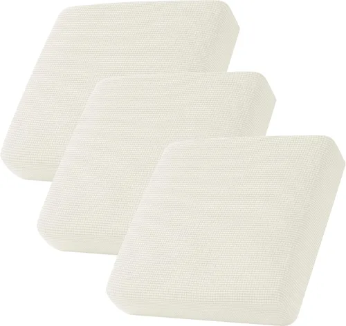 Vista 75 de CHUN YI - Funda elástica para cojín de sofá mediano, funda de asiento de sofá para mascotas, adecuada para sillón y sofá biplaza con tela lavable