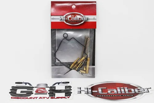 Vista 2 de Hi-Caliber Powersports Parts Kit de reconstrucción de carburador para Honda TRX 350 Rancher TE TM FE FM 2x4 4x4 Reparación de carbohidratos 2004-2006