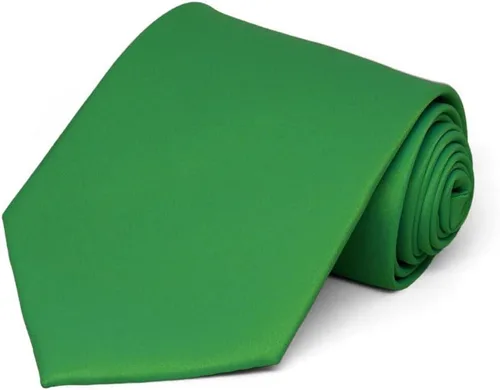 Vista 368 de tiemart Corbata de color sólido para hombre Longitud estándar